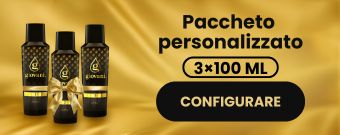 Pacchetto personalizzato 3 x 100 ml