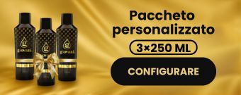 Pacchetto personalizzato 3 x 250 ml