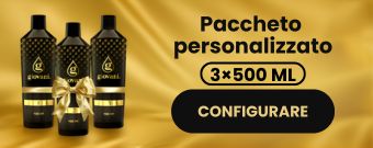 Pacchetto personalizzato 3 x 500 ml