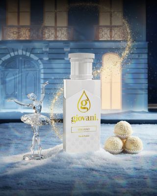 Lasciati trasportare dall’atmosfera natalizia, dove il contrasto tra la bellezza glaciale e il calore della fragranza crea...